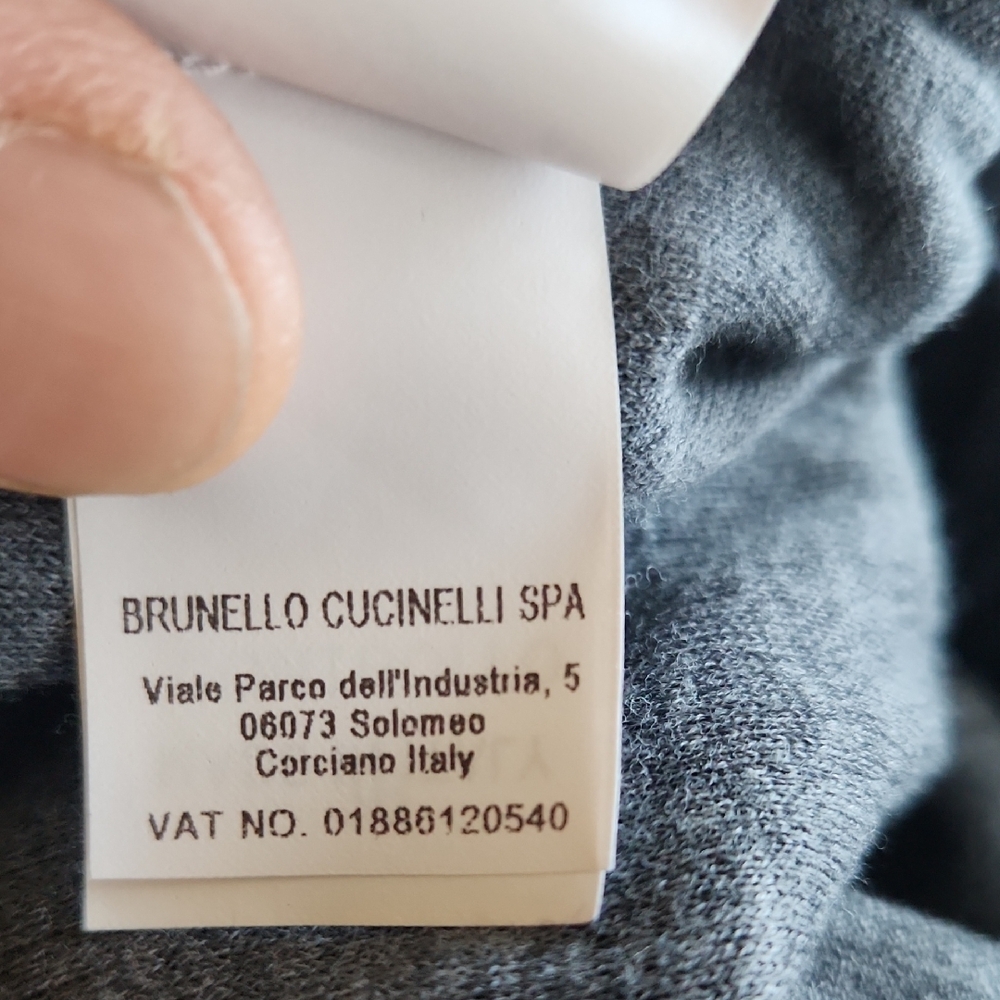 Brunello Cucinelli Black Lounge Trousers - Picture 5 of 5